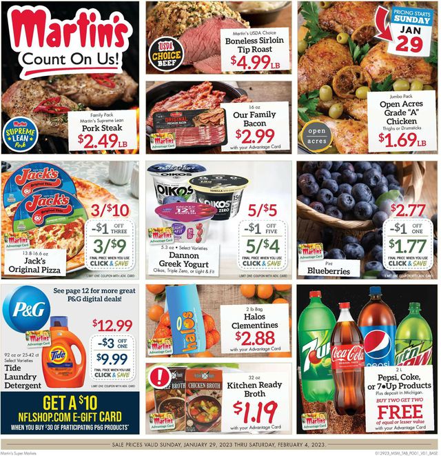 Martin’s Ad from 01/29/2023
