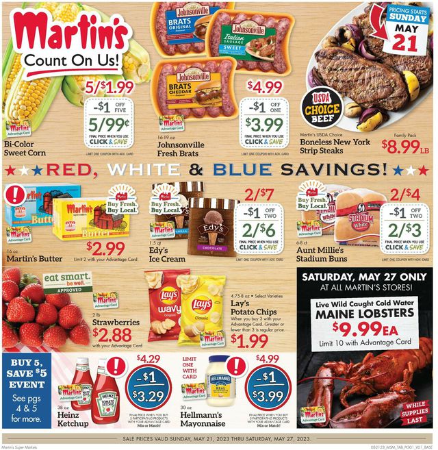 Martin’s Ad from 05/21/2023