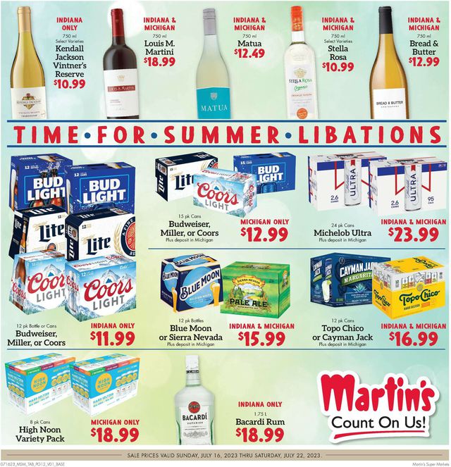 Martin’s Ad from 07/16/2023