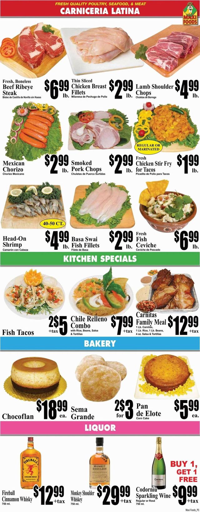 Maxi Foods Ad from 03/17/2021