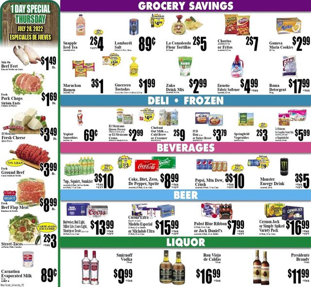 Maxi Foods Ad from 07/27/2022