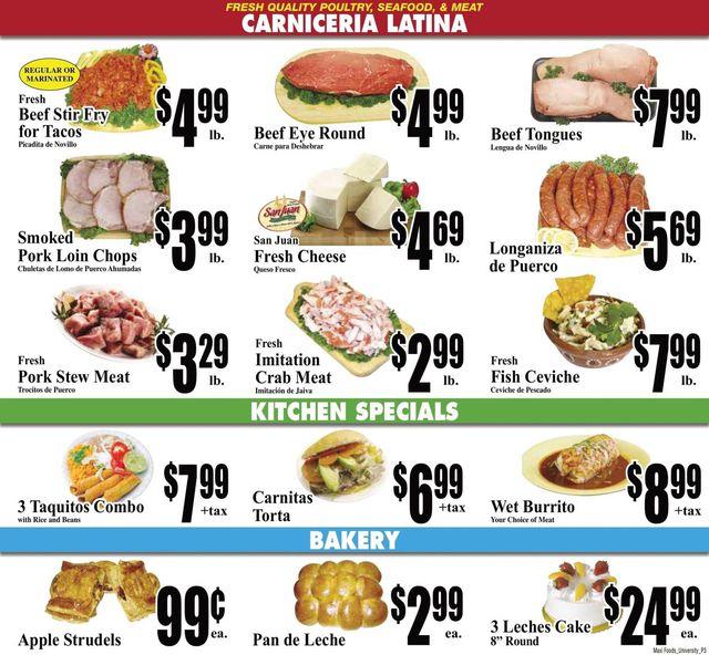 Maxi Foods Ad from 08/03/2022