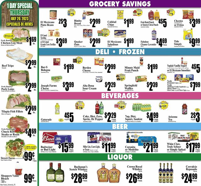Maxi Foods Ad from 07/19/2023