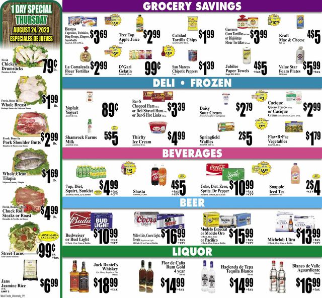 Maxi Foods Ad from 08/23/2023