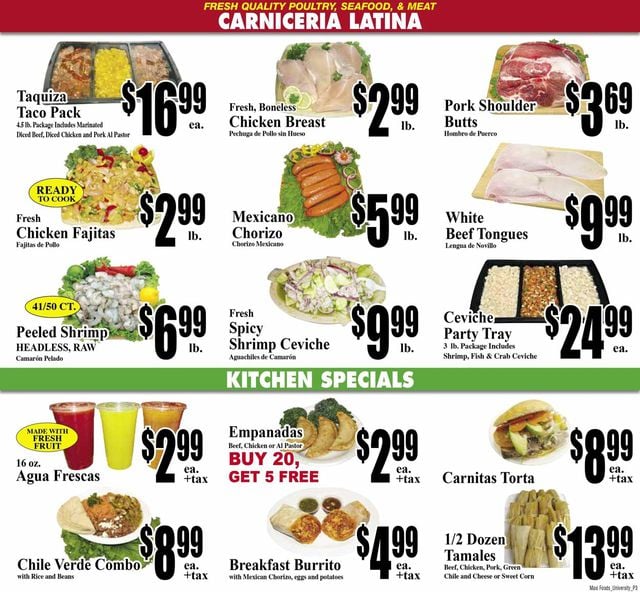 Maxi Foods Ad from 08/30/2023