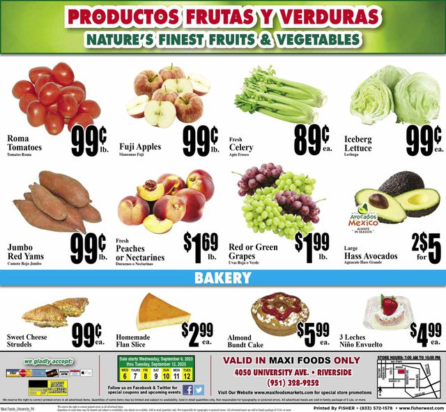 Maxi Foods Ad from 08/30/2023