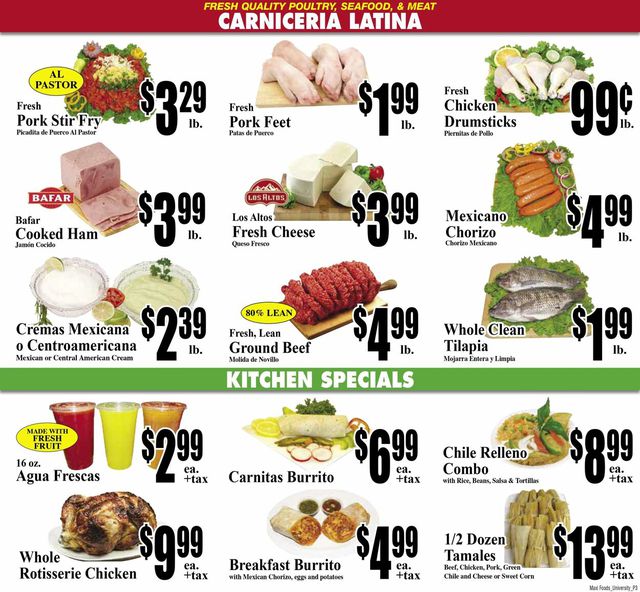 Maxi Foods Ad from 09/13/2023
