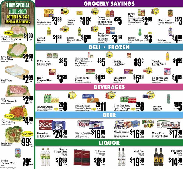 Maxi Foods Ad from 10/18/2023