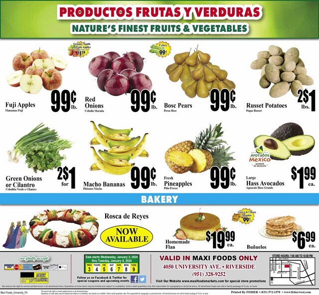 Maxi Foods Ad from 01/03/2024