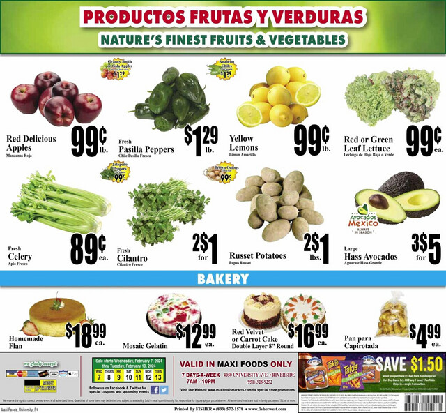 Maxi Foods Ad from 01/31/2024