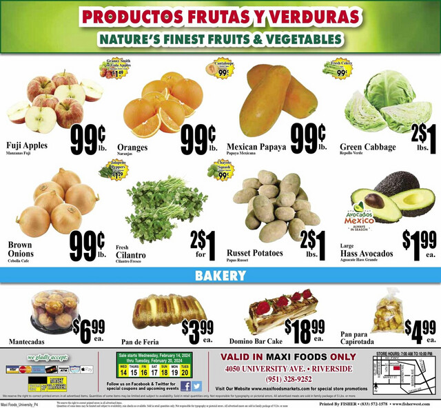 Maxi Foods Ad from 02/07/2024