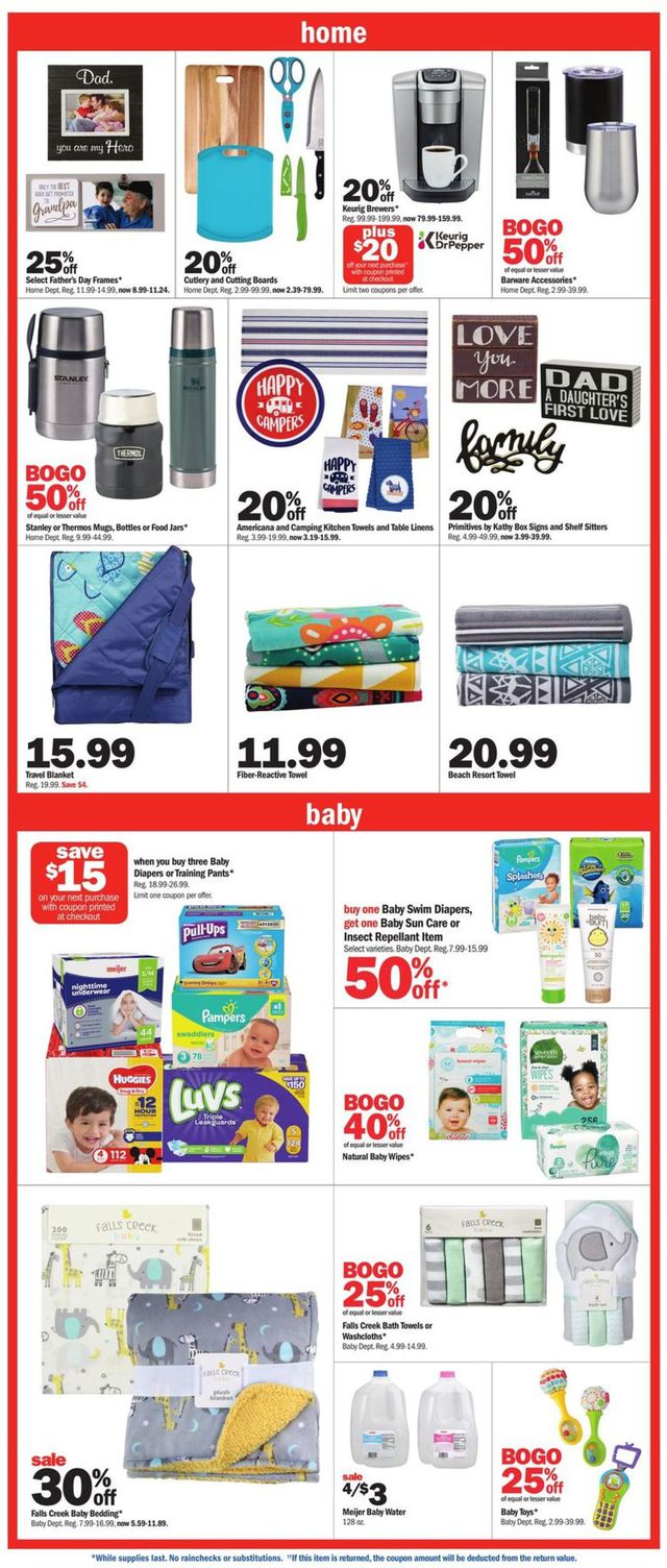 Meijer Ad from 06/09/2019