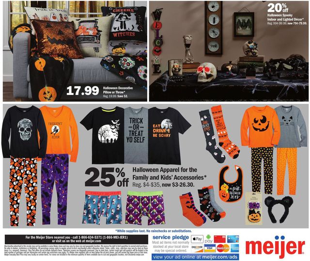 Meijer Ad from 10/13/2019