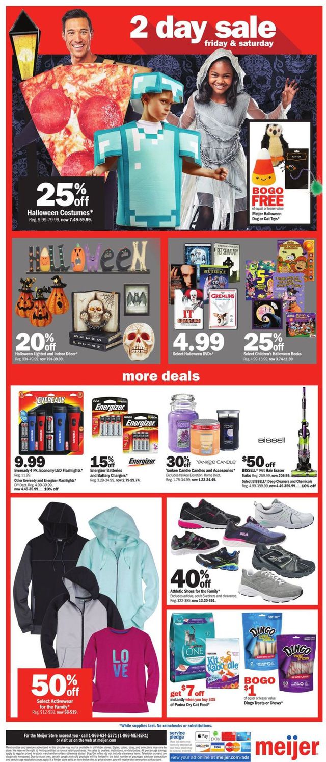 Meijer Ad from 10/25/2019