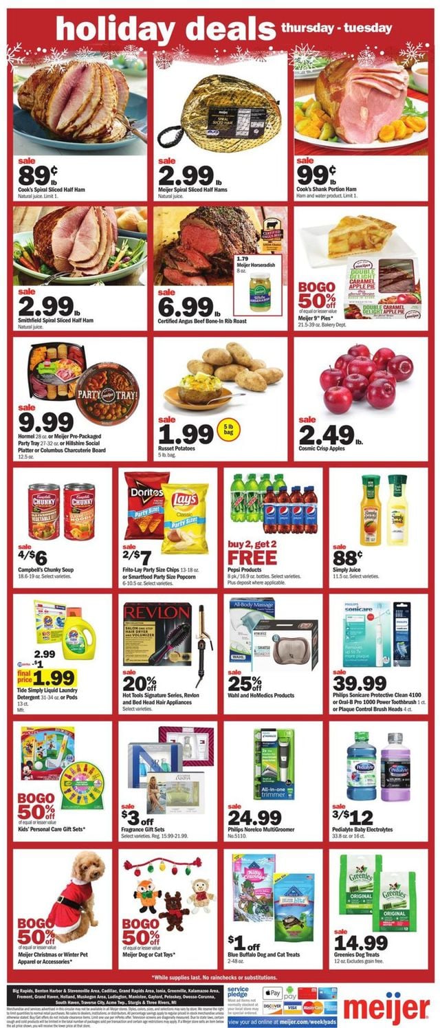 Meijer Ad from 12/19/2019