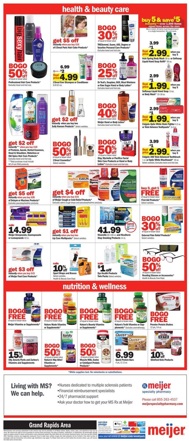 Meijer Ad from 01/19/2020