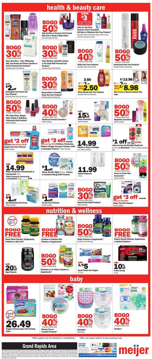 Meijer Ad from 03/29/2020