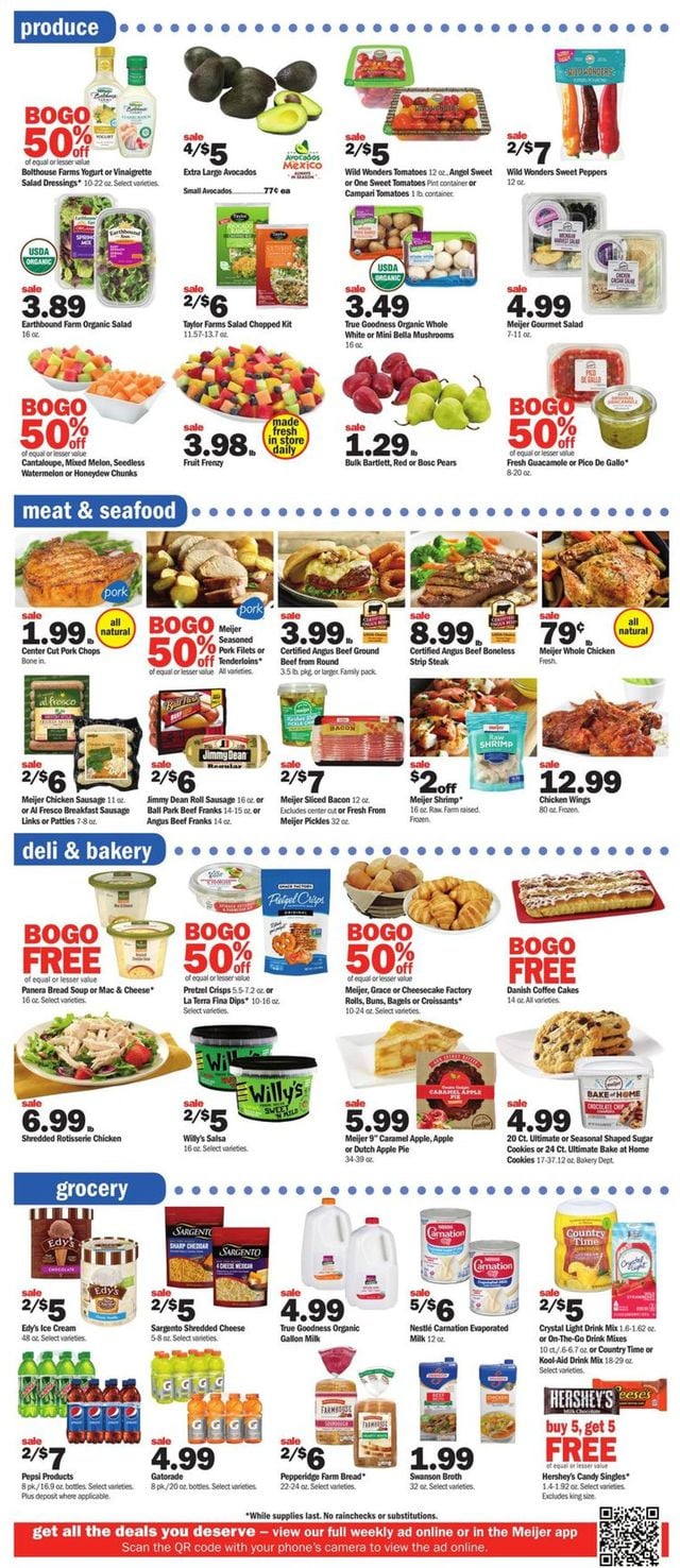 Meijer Ad from 11/01/2020