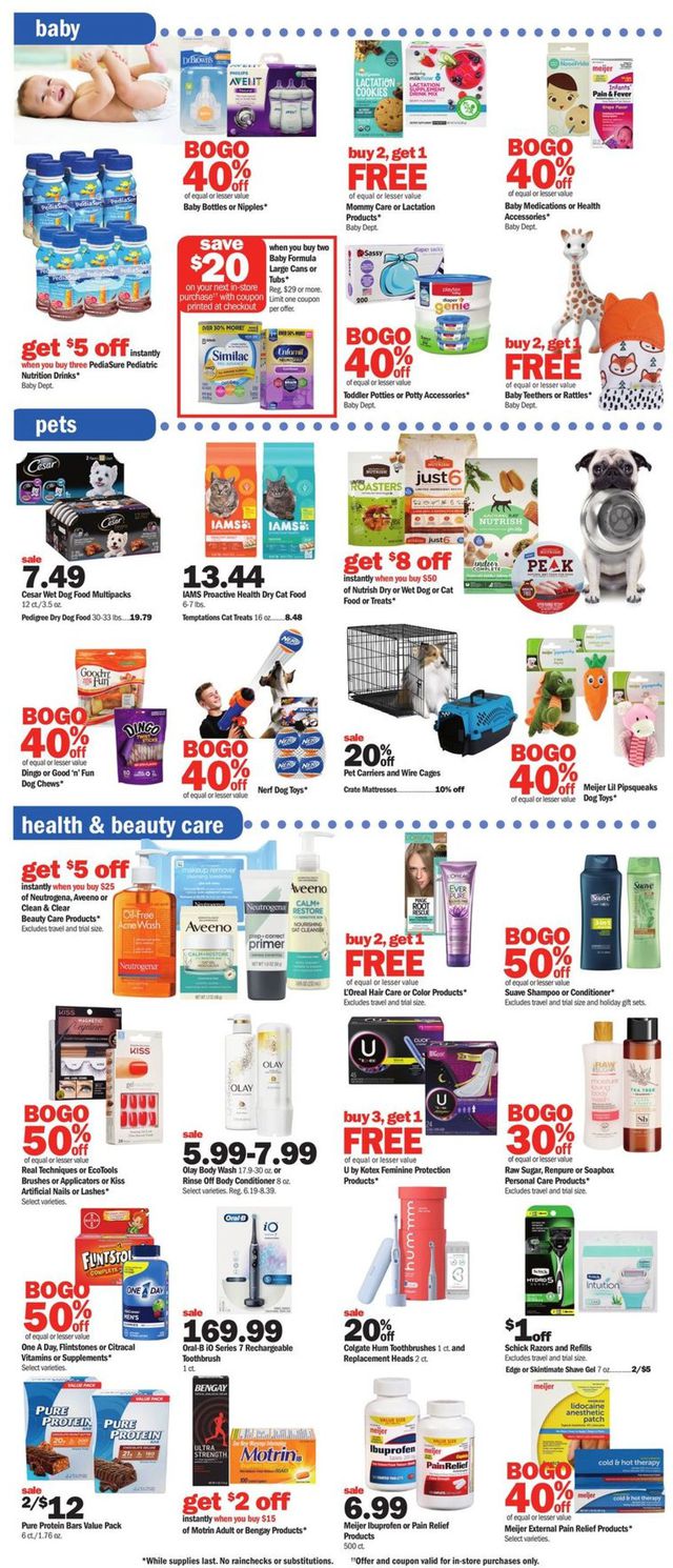 Meijer Ad from 12/06/2020