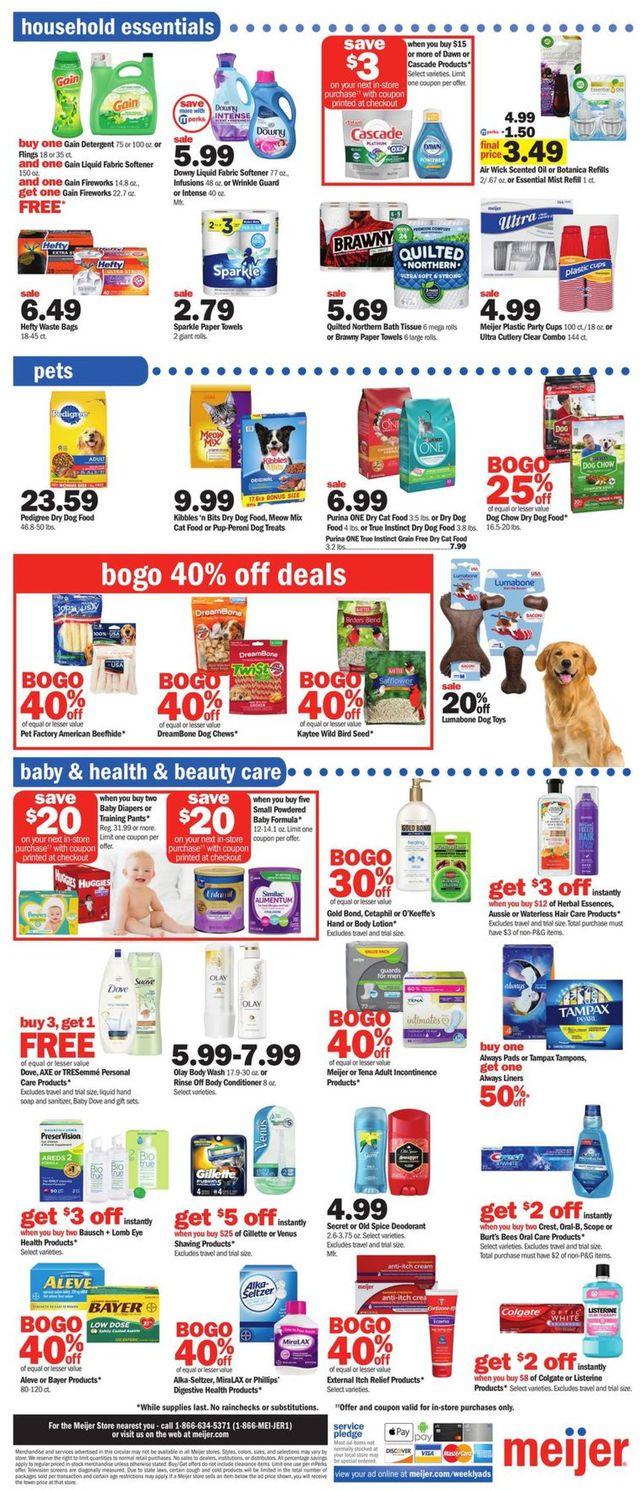 Meijer Ad from 01/03/2021