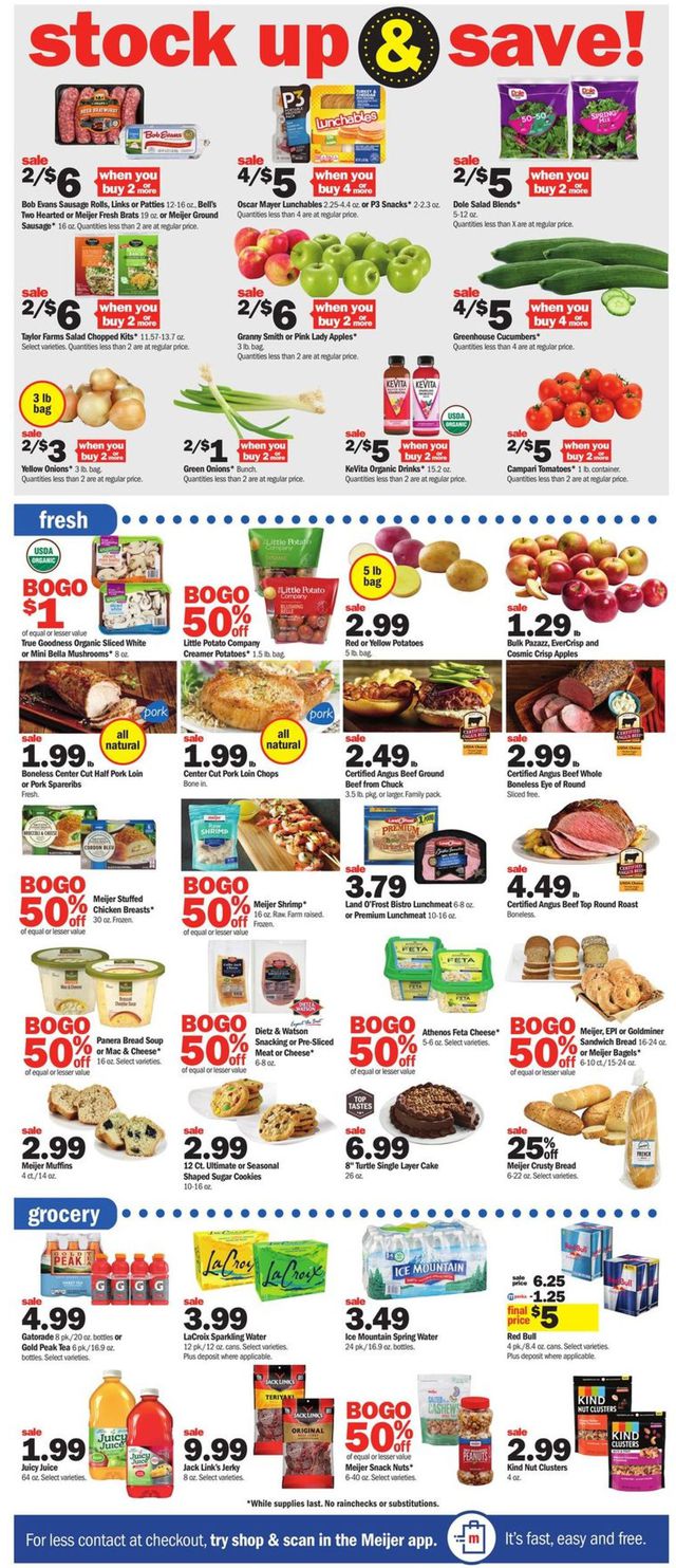 Meijer Ad from 02/21/2021