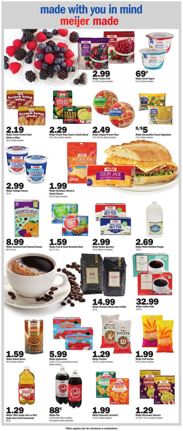 Meijer Ad from 04/11/2021