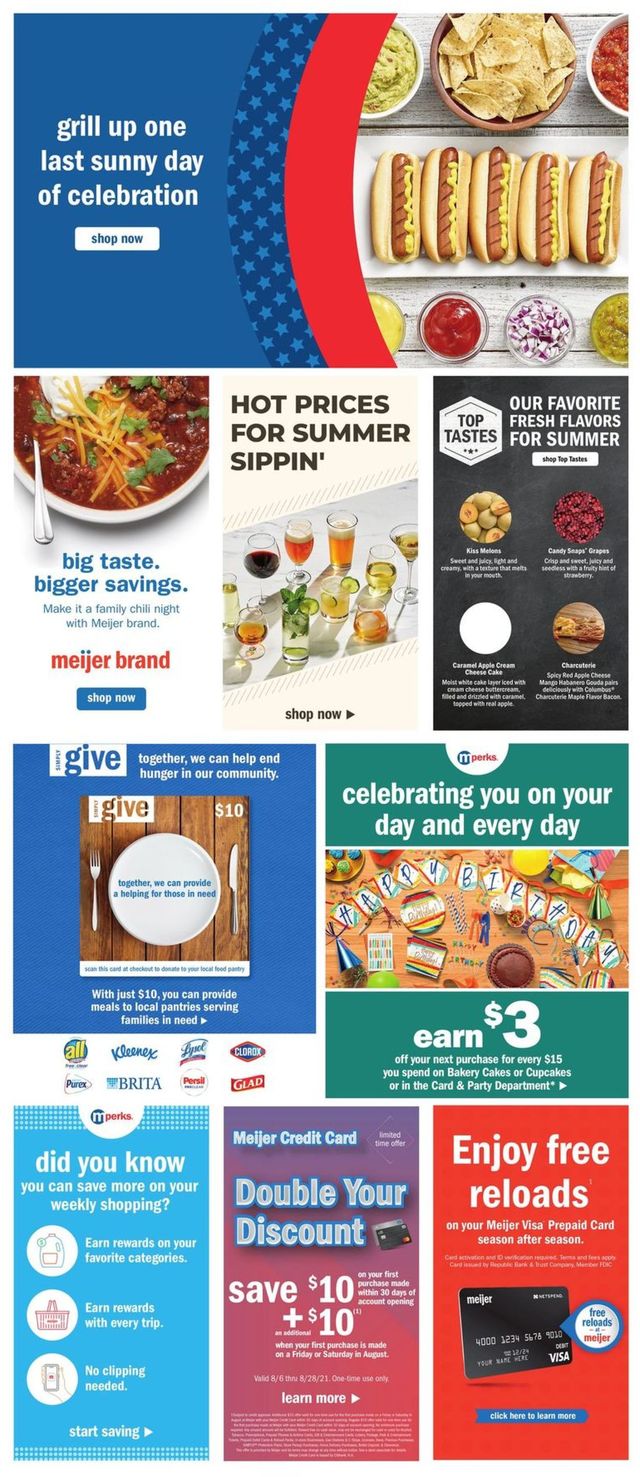 Meijer Ad from 08/29/2021