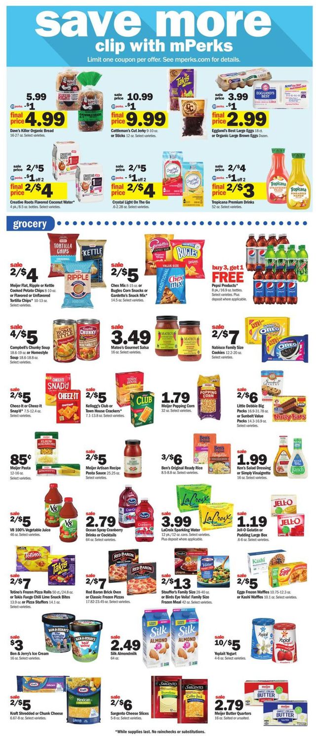 Meijer Ad from 09/19/2021