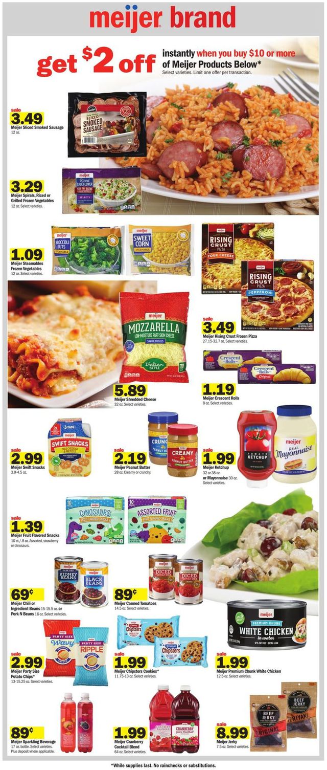 Meijer Ad from 10/03/2021