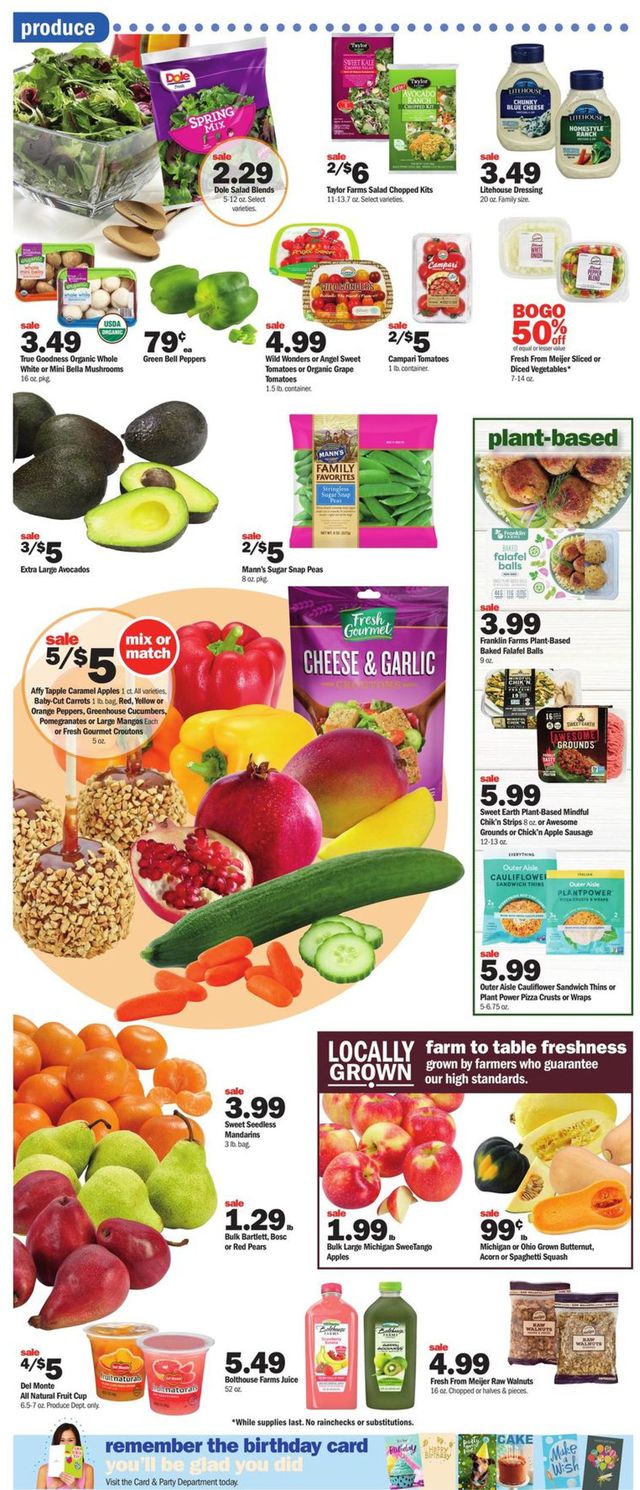 Meijer Ad from 10/31/2021