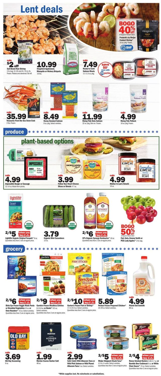 Meijer Ad from 03/06/2022