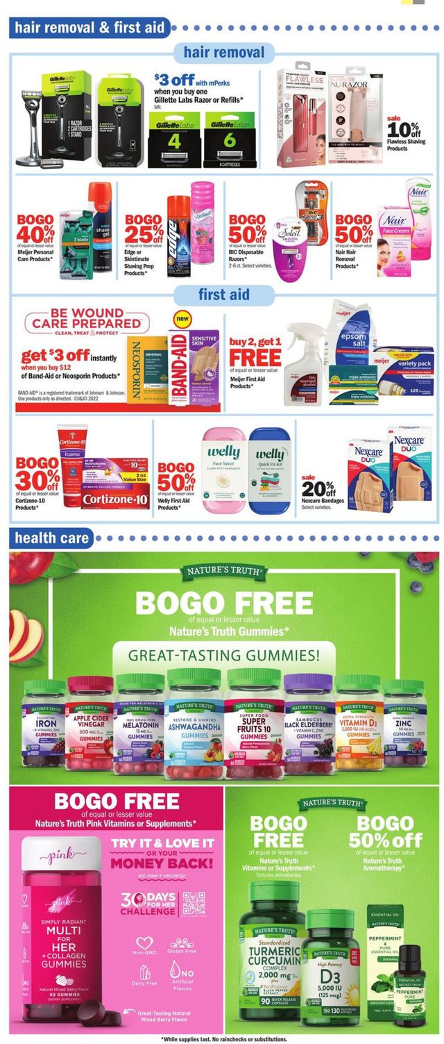 Meijer Ad from 05/08/2022
