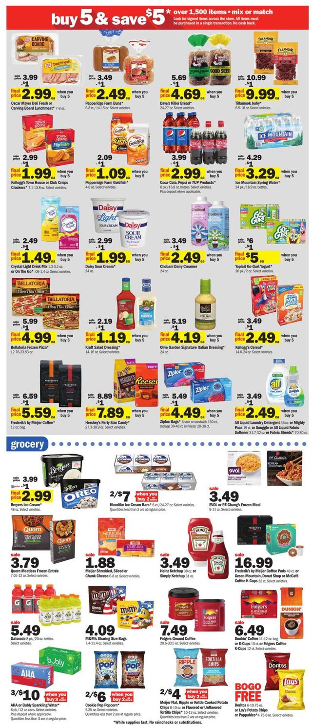Meijer Ad from 05/29/2022