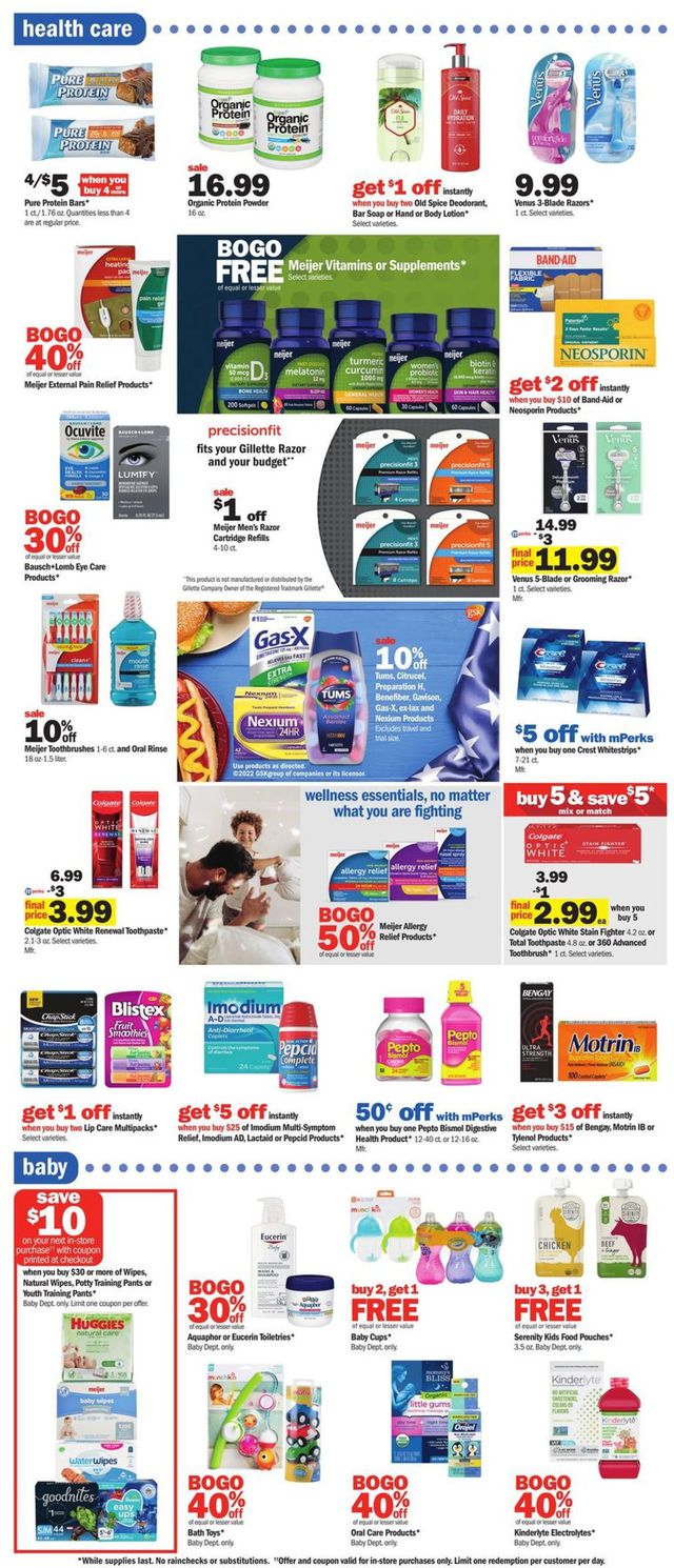 Meijer Ad from 07/03/2022