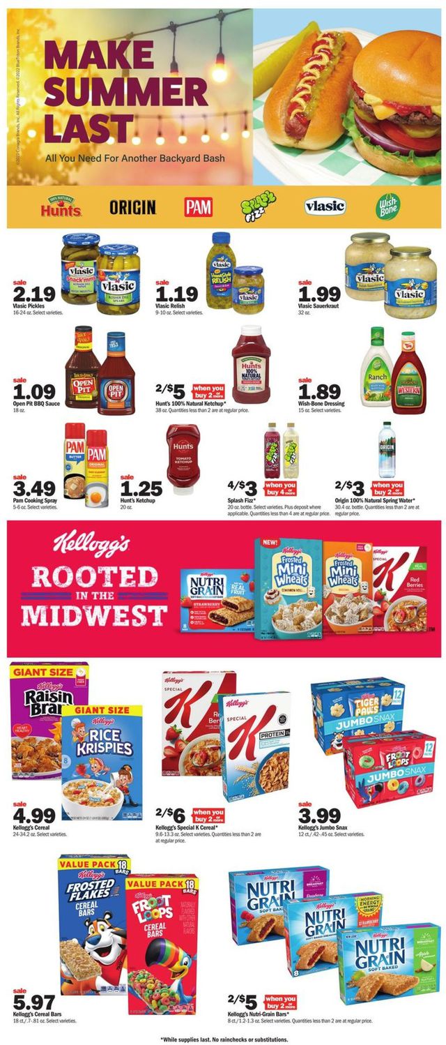 Meijer Ad from 08/07/2022