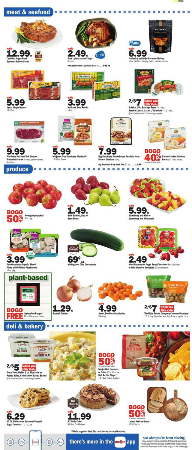 Meijer Ad from 10/02/2022