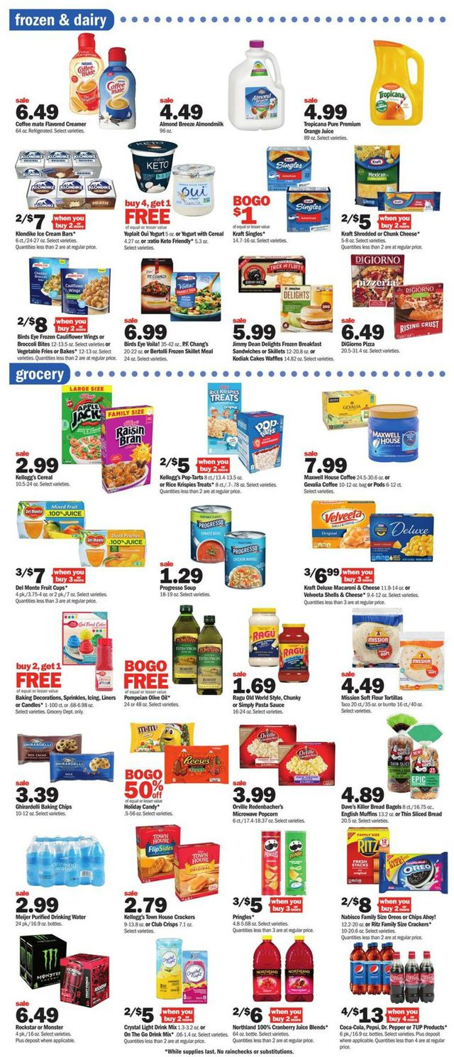 Meijer Ad from 12/04/2022