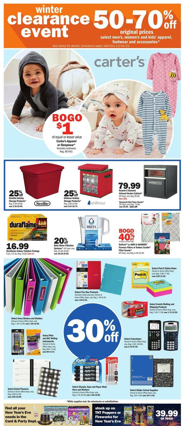 Meijer Ad from 12/25/2022