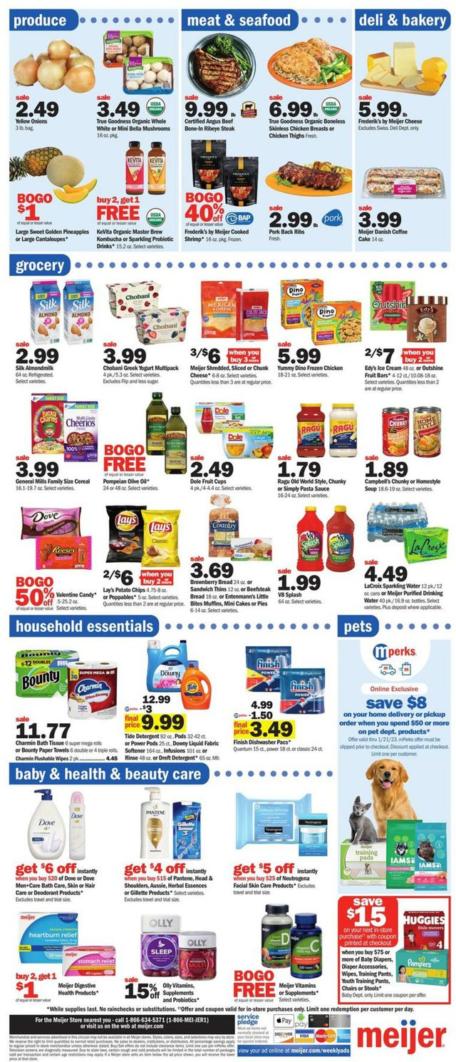 Meijer Ad from 01/15/2023