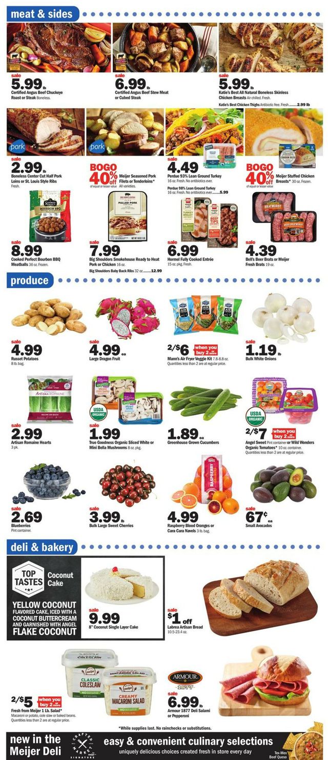 Meijer Ad from 01/22/2023