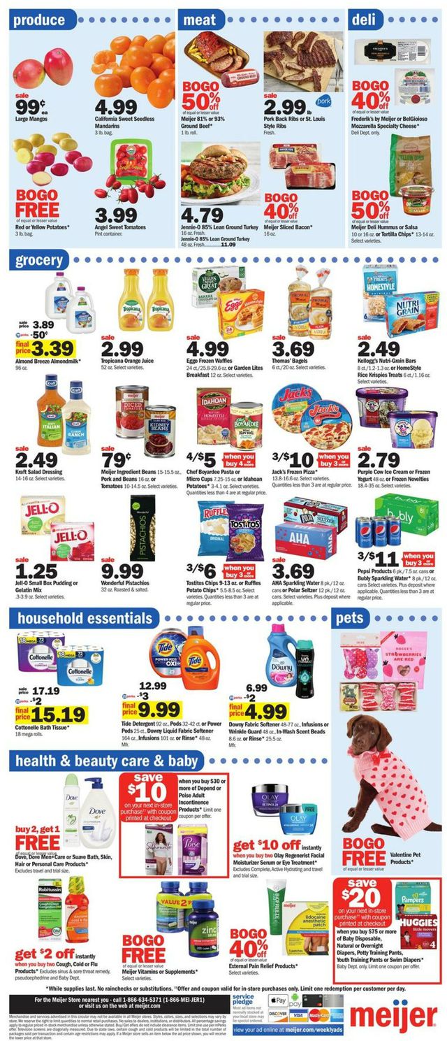 Meijer Ad from 01/29/2023