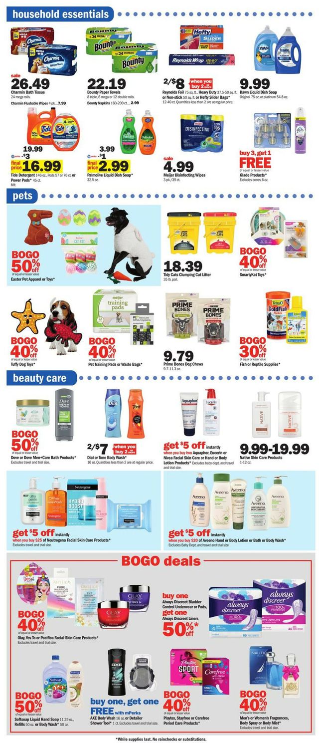 Meijer Ad from 03/05/2023
