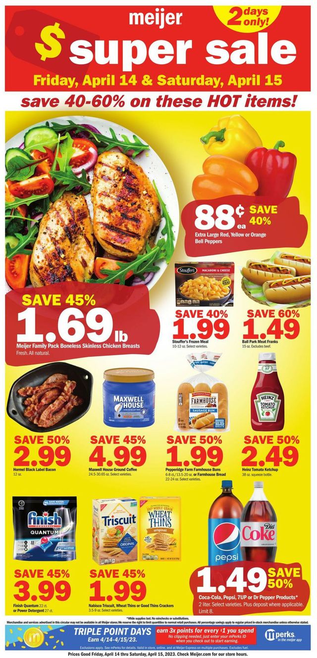 Meijer Ad from 04/14/2023