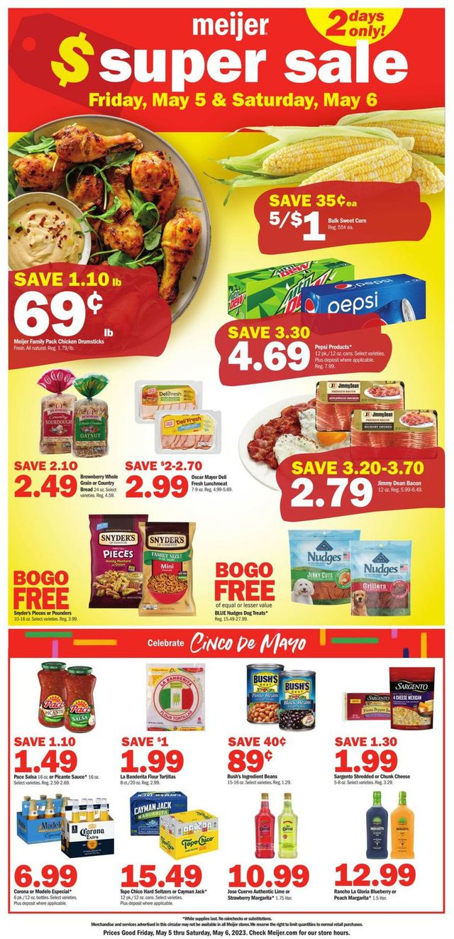 Meijer Ad from 05/05/2023