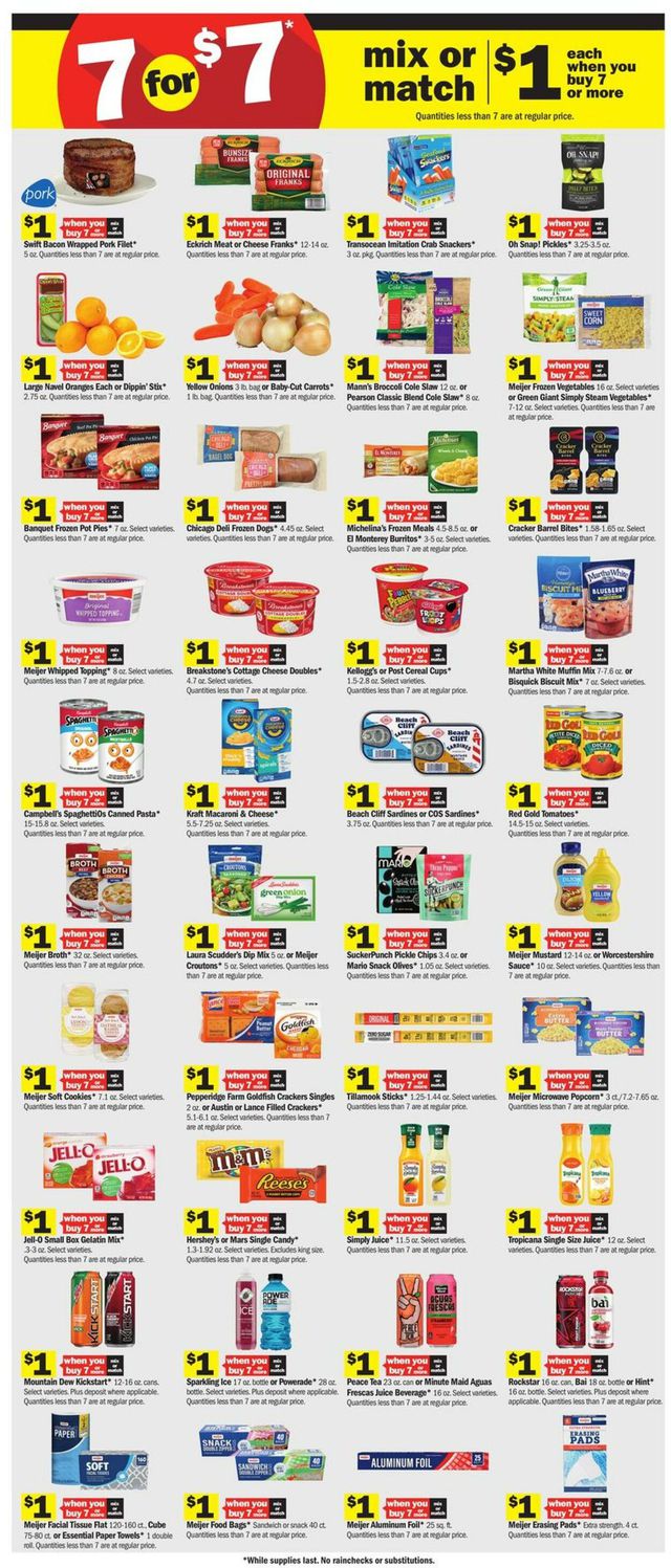 Meijer Ad from 05/14/2023