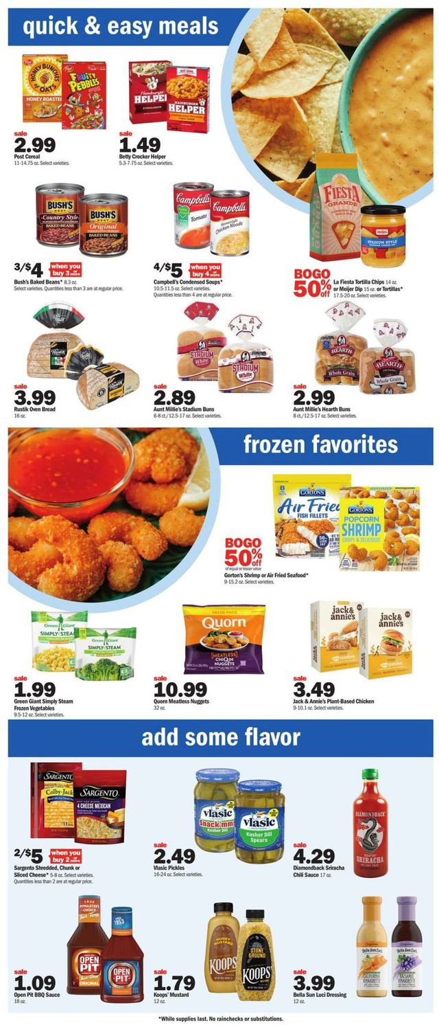 Meijer Ad from 08/20/2023