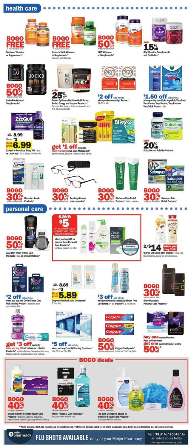 Meijer Ad from 08/20/2023