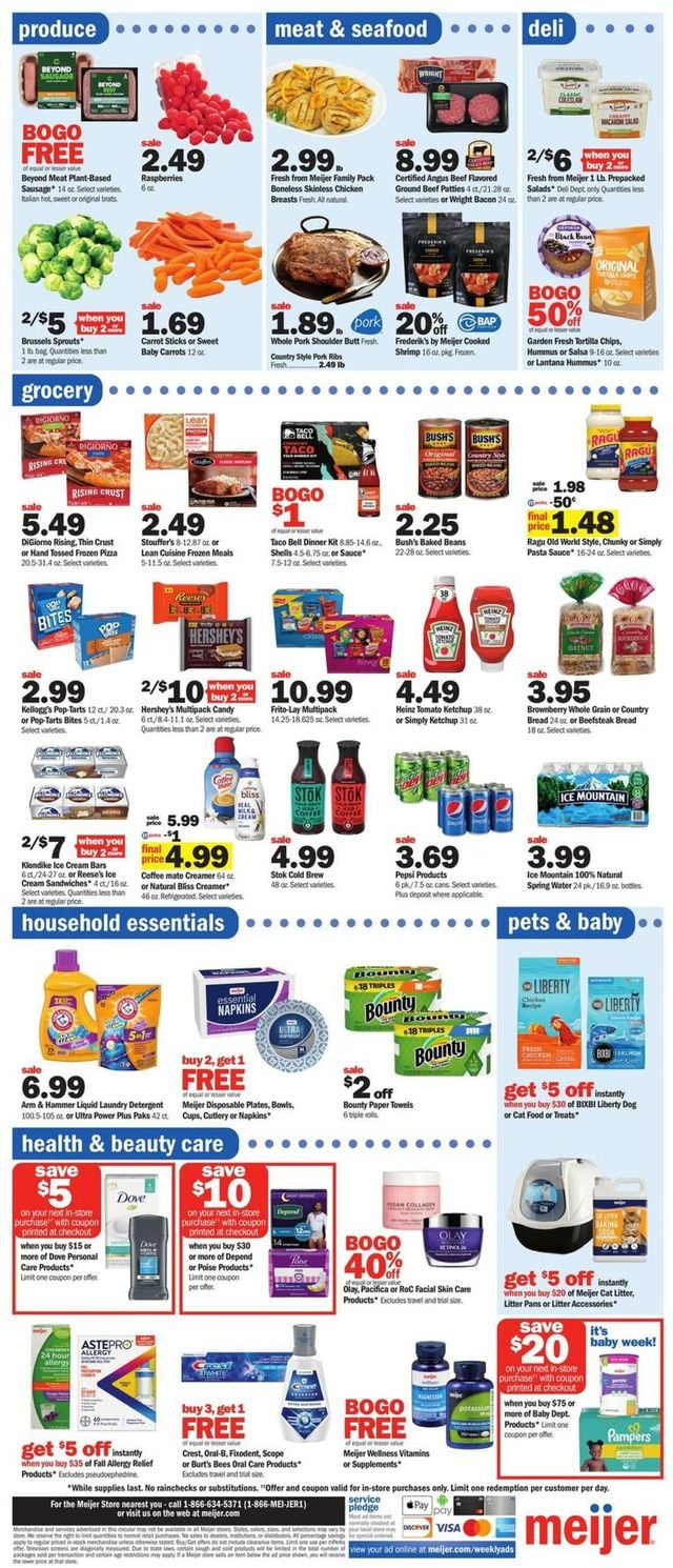 Meijer Ad from 08/27/2023