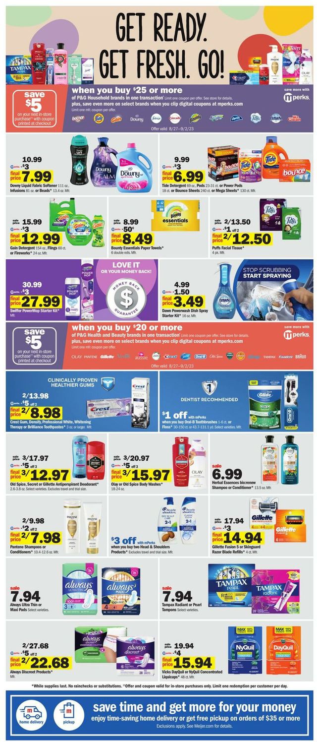Meijer Ad from 08/27/2023