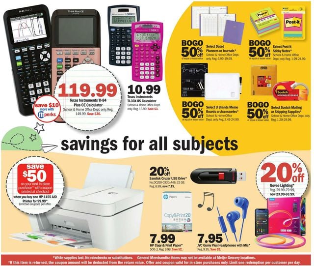 Meijer Ad from 07/23/2023